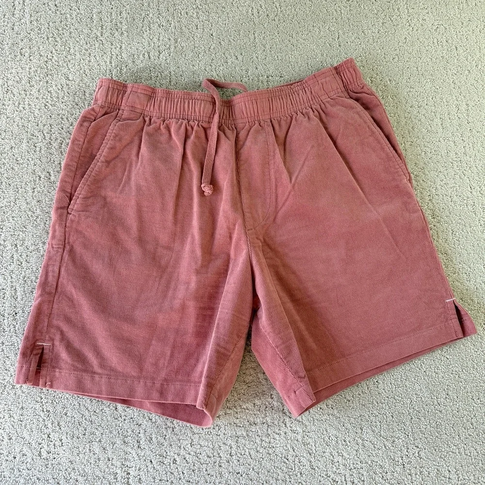 Goodlife Corduroy Shorts Pink Elastic Waist Drawstring Size M‎ 6